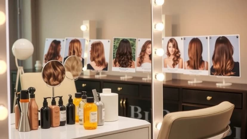 Frisyrer halvlångt hår för äldre kvinnor