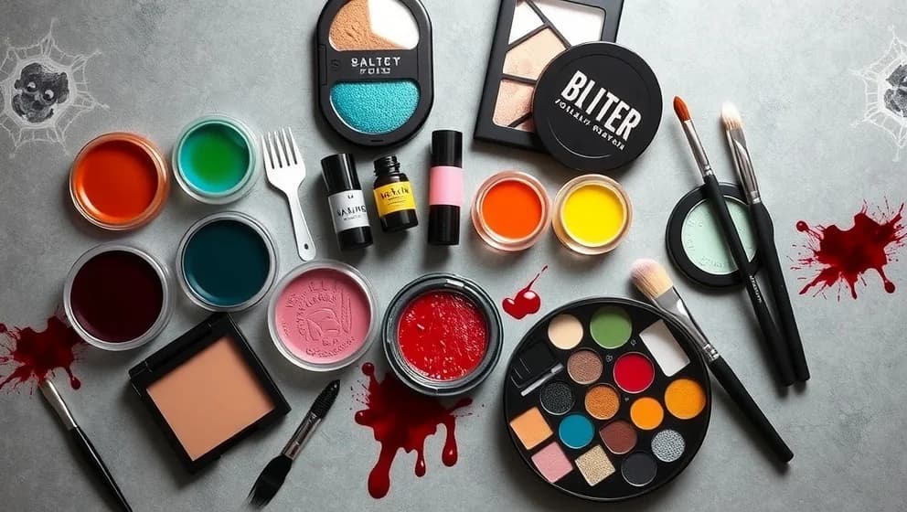 Halloween sminkning lätt gjord själv