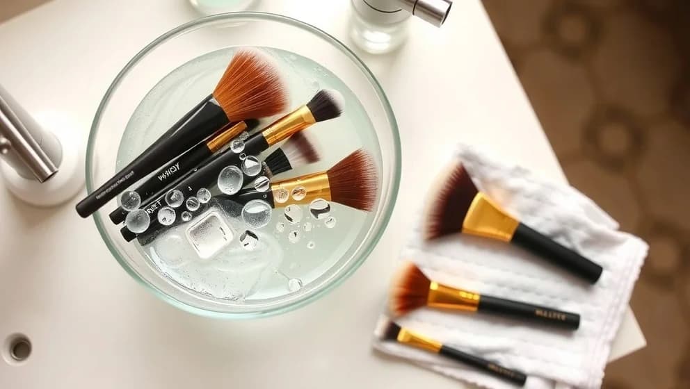 Hur tvättar man sminkborstar rätt