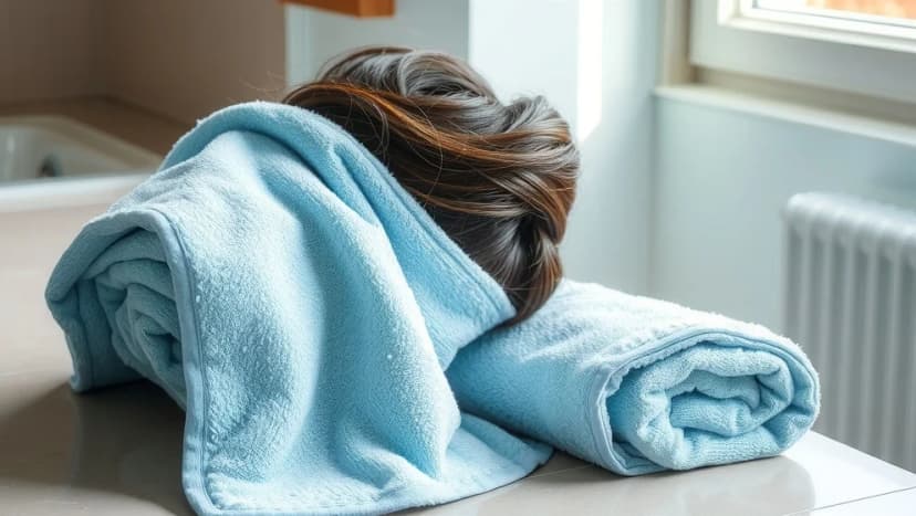 Microfiber handduk för håret fungerar det bra