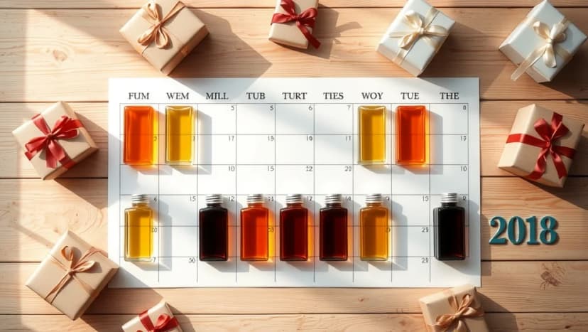 Parfym kalender herr för hela året