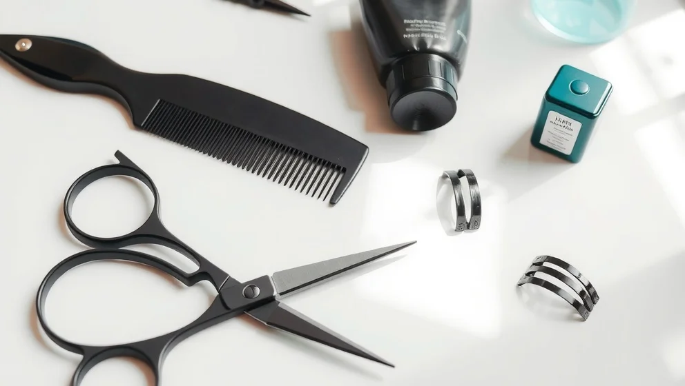 Uppklippt hår med gardinlugg är tillbaka