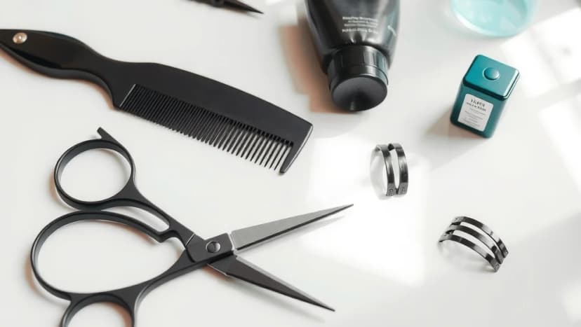 Uppklippt hår med gardinlugg är tillbaka